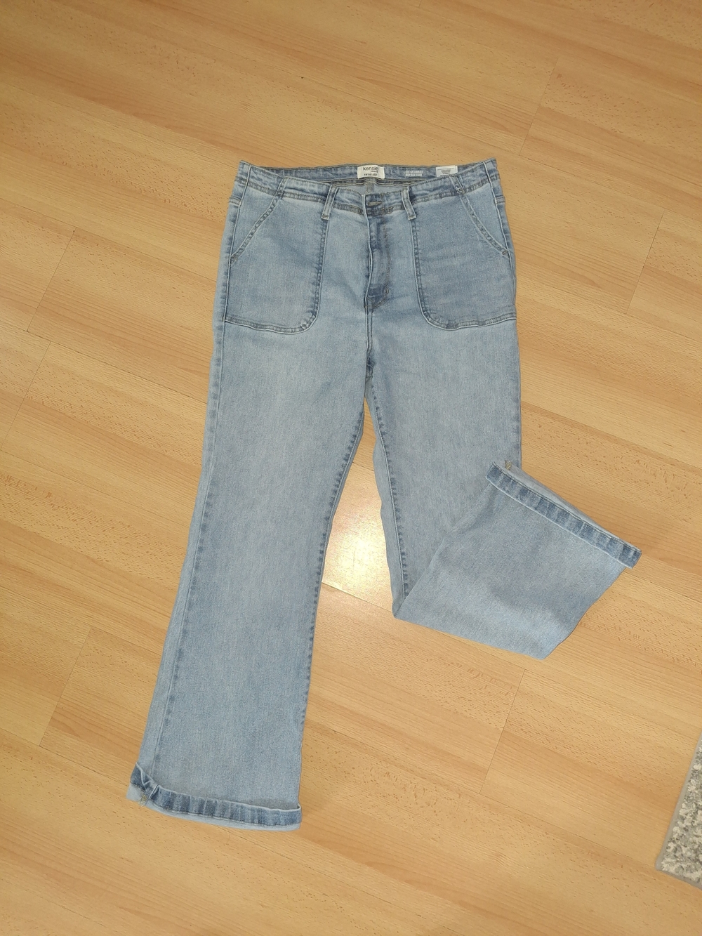 kenzie Light Blue Flare Jeans